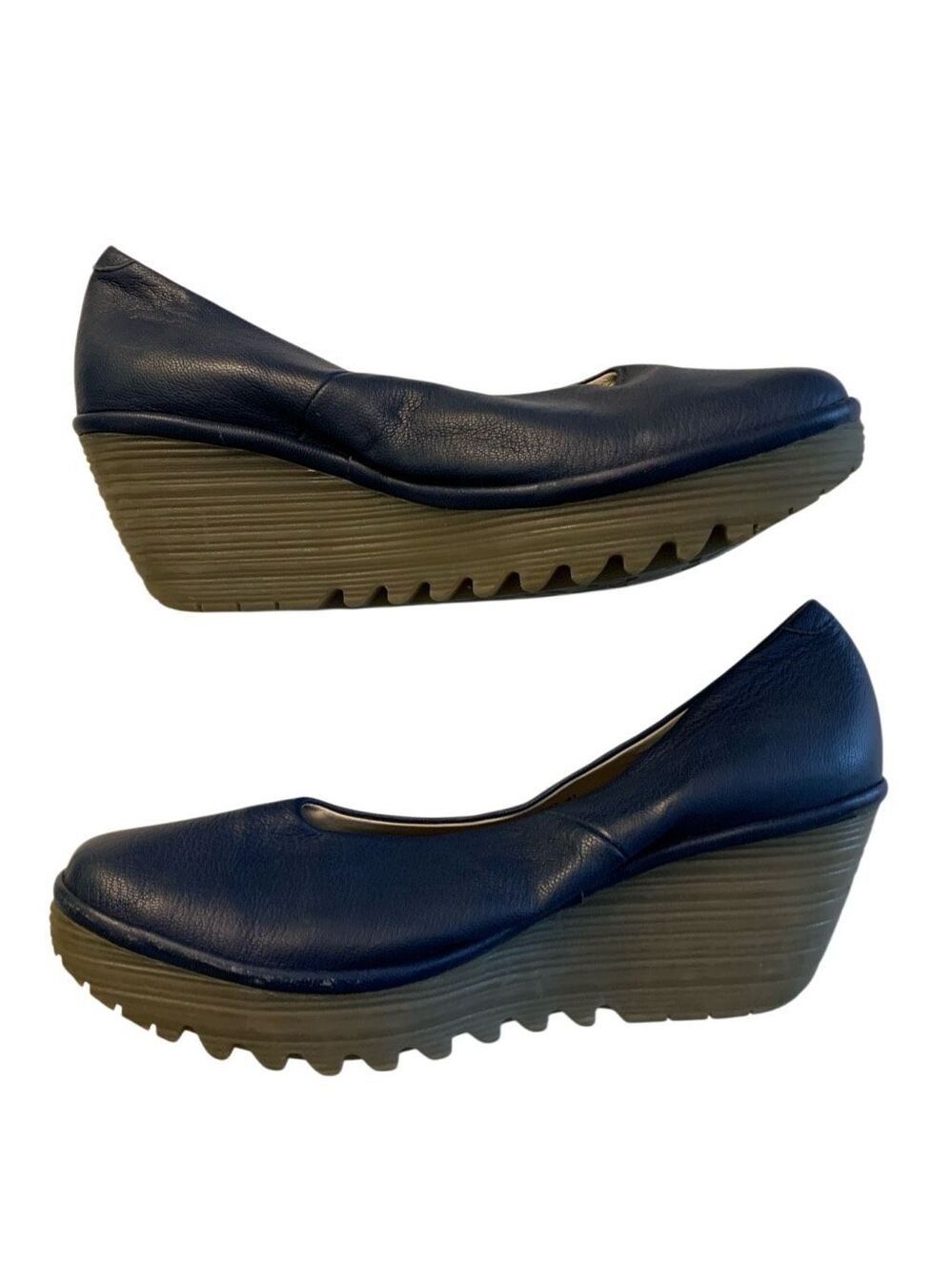 Fly London Yaz wedge shoes women's size 41 US 10